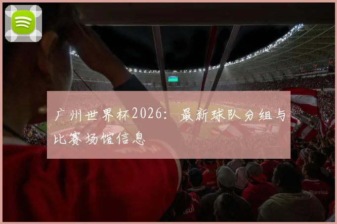 广州世界杯2026：最新球队分组与比赛场馆信息